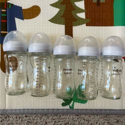 Glass Baby Bottles Phillips Avent