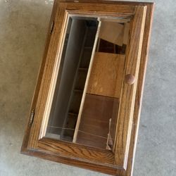 Wooden Medicine Cabinet