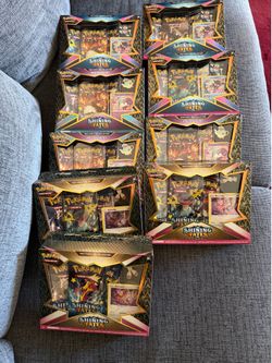 Shining Fates Pin Collection Boxes
