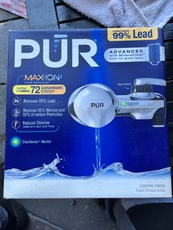 PUR Advanced Faucet Filtration System Chrome