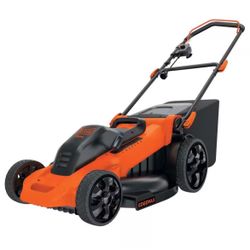 BLACK+DECKER 20 in. 13 AMP Corded Electric Walk Behind Push Lawn Mower