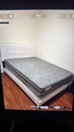 Maxim Mattress- Luxury Queen Bed + Frame