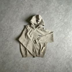 Essentials Fear Of God Dark Oatmeal Hoodie [Size Small]