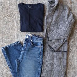 J Crew & Madewell XXS 23 Petite Clothing Set 4 Pieces 