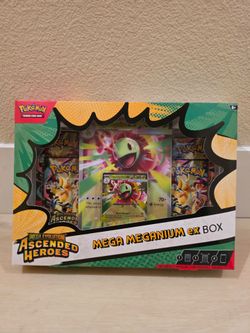 Pokemon Ascended Heroes Mega Meganium EX Box