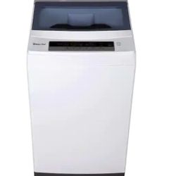 Magic Chef Portable Compact Top Load Washer in White