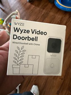 New wyze video door bell