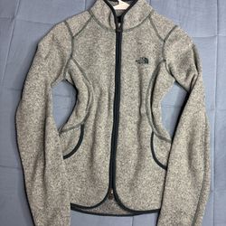 The North Face Women’s XS Full Zip Sweater Fleece Jacket Gray Heather
