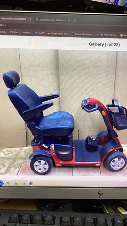 Pride Victory LX Sport 4-wheel mobility Scooter S710xw Battery no include 400lb max