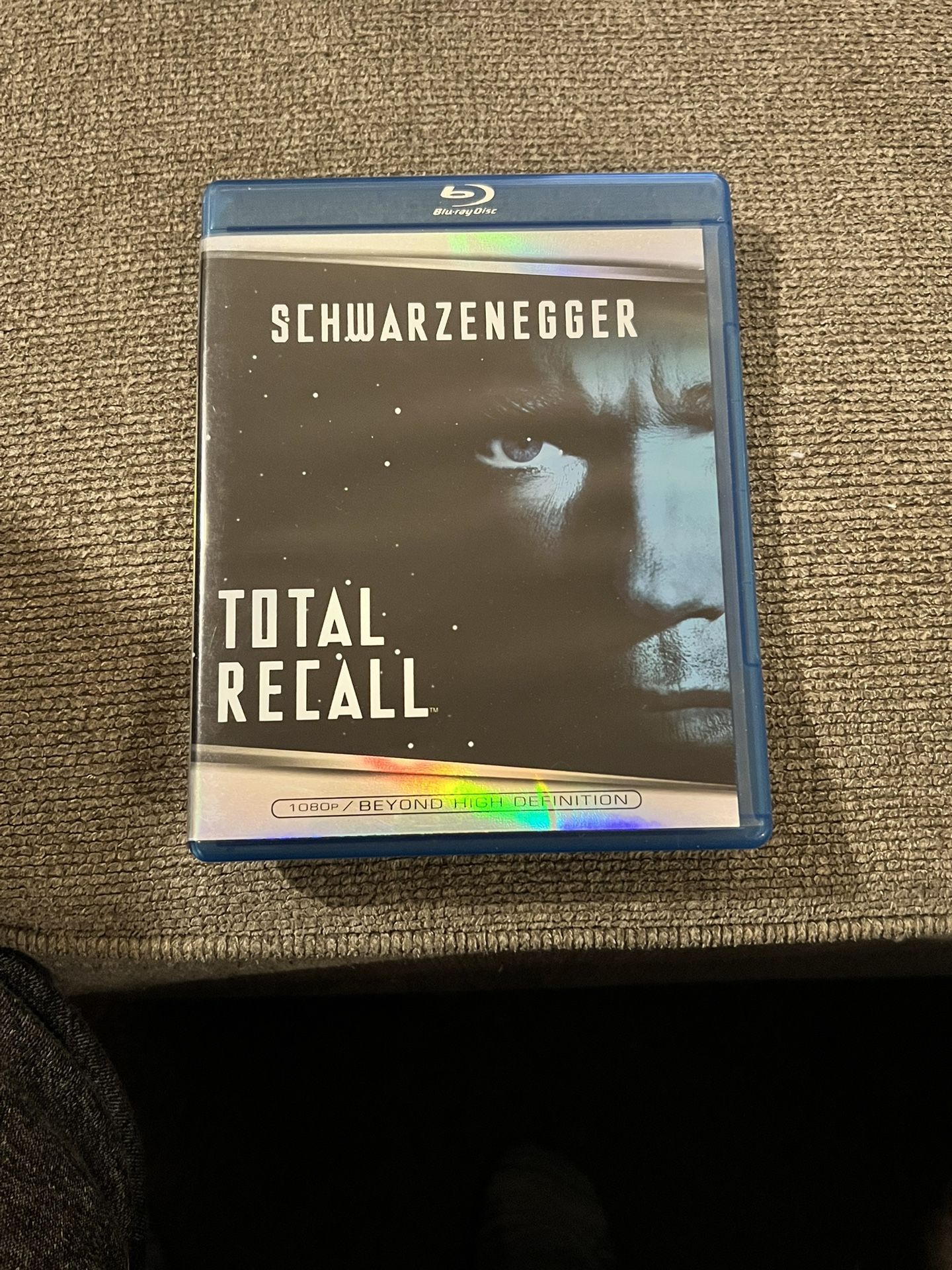 Total Recall Blu-Ray with Arnold Schwarzenegger