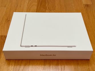NEW & SEALED 2024 13” Apple MacBook Air M3 (Silver) -  16GB RAM / 512GB SSD