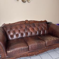 Italian Leather Couches