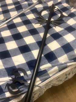 Pumpkinhead Keyblade from the video game series Kingdom Hearts,