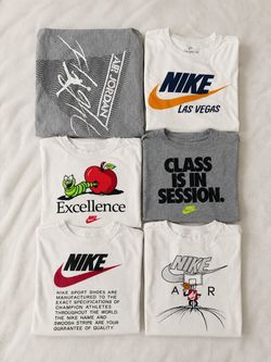 Boys Gently Worn Nike/Jordan Shirt Bundle