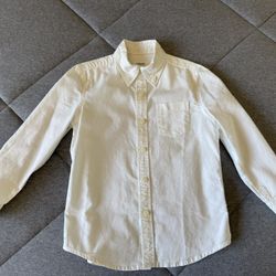 Little Boys White Shirt - Size 4