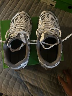 Silver Bottegas orbit sneakers