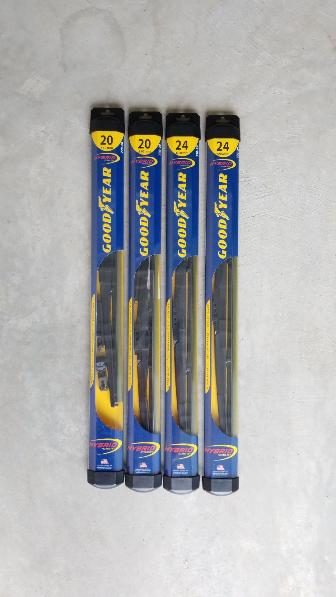 Windshield Wiper 20 and 24 inch