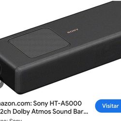 Sony Sound Bar Ht A5000