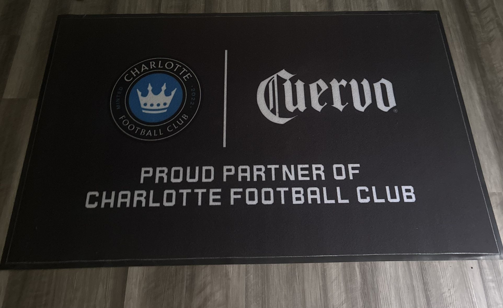 CLT Football club Jose Cuervo rug