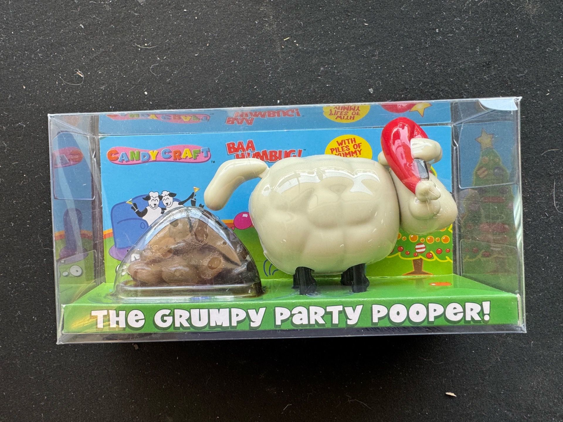 NEW! Candy Craft The Grumpy Party Pooper Sheep Jelly Bean Dispenser