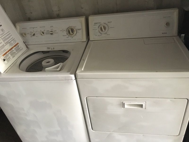 KENMORE WASHER DRYER SET WORKS PERFECT DELIVERY AVAIL