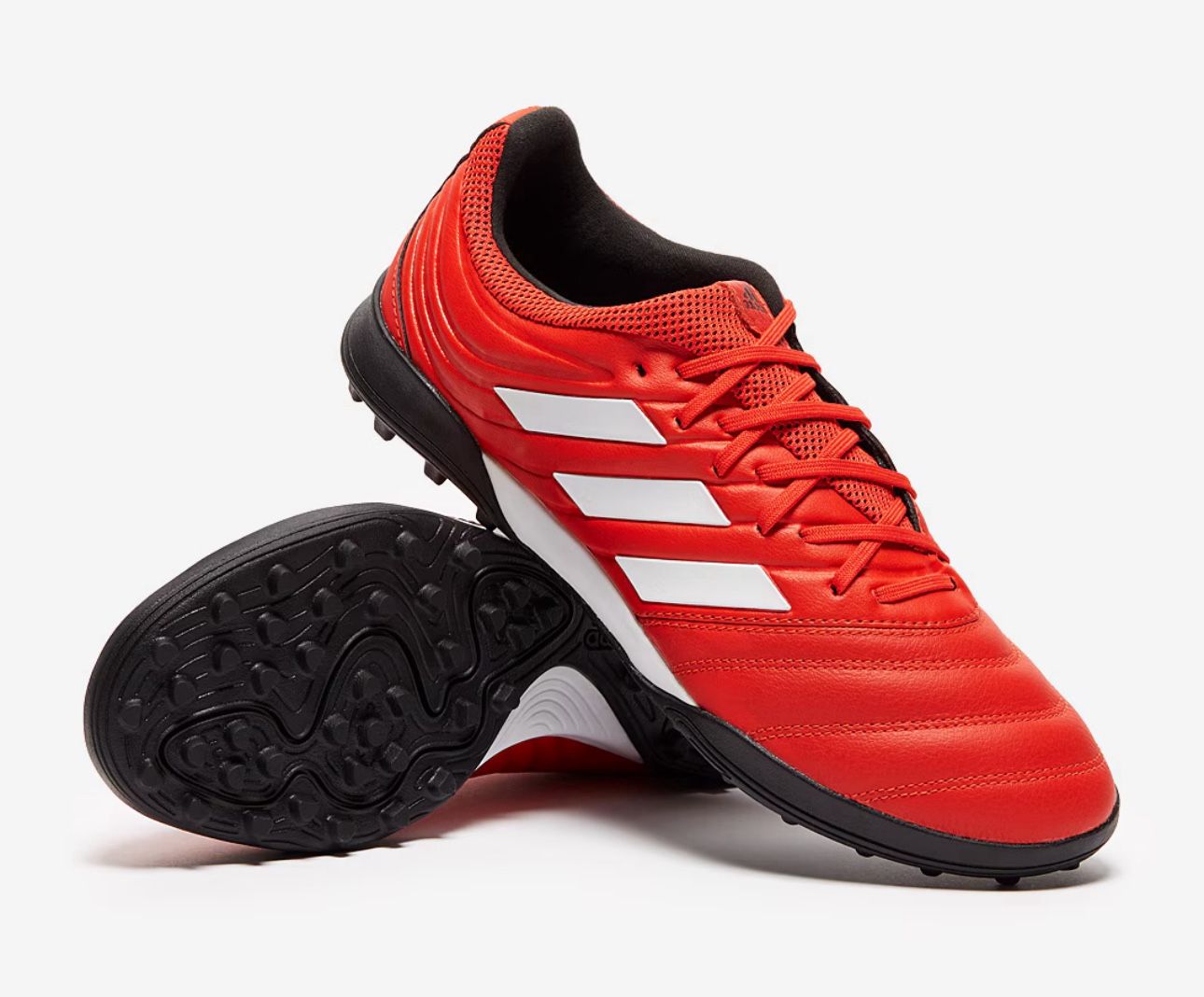 ADIDAS COPA 20.3 TF - ACTIVE RED/WHITE/CORE BLACK boys size 3