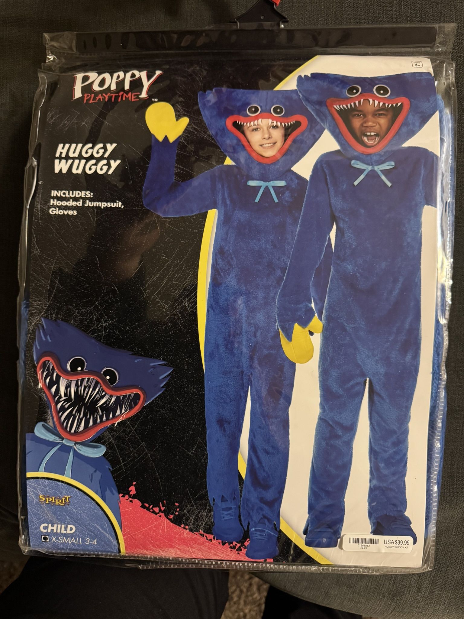 Huggy Wuggy Costume