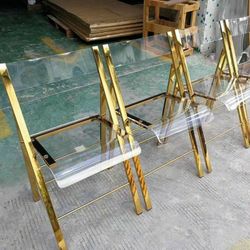 Acrylic Folding Chairs