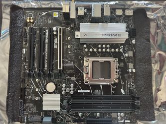 ASUS Prime B650M-A AX6 II AMD AM5 MicroATX DDR5 Motherboard (WiFi 6)