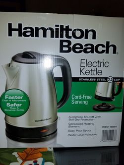 hamilton beach electric kettle