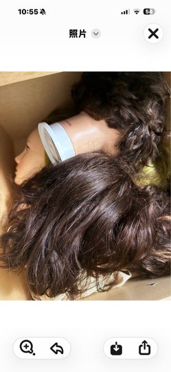 Used Mannequin Heads for Real Hair Practice - Cosmetology School Supplies