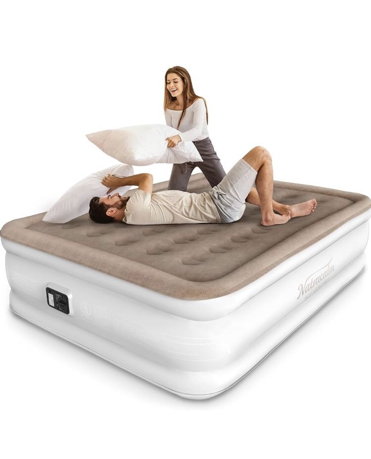 Queen Inflatable Air Mattress With Built In Air Pump