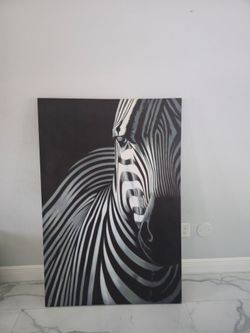 Zebra painting