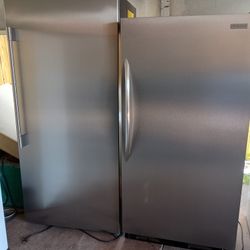 One Door Stainless Steel Refrigerator