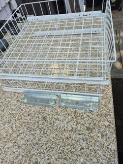 Under cabinet shelf organizer