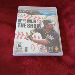 MLB 13 The Show "PS3" Brand New Sealed
