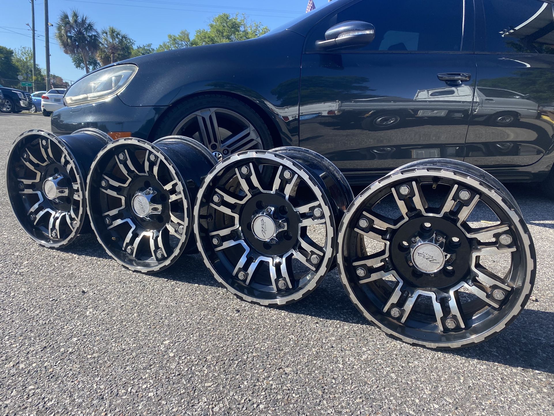MB Wheels Jeep Wrangler Off Road Rims 16x8j