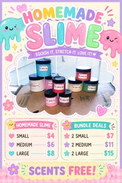 Homemade Slime by Young Entrepreneur