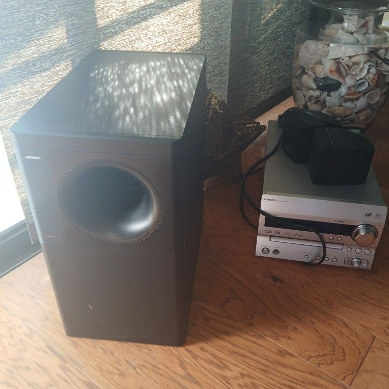 Bose sound system With Subwoofer.