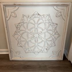 Farmhouse Wooden Art Piece 