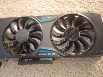 Evga GTX 970 graphics card