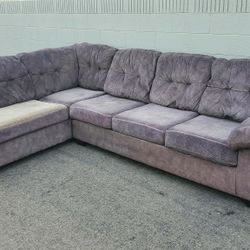 Grey Sectional Couch Delivery Available 