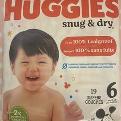 Huggies Sz 6