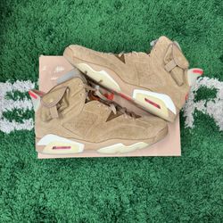 Jordan 6 Retro Travis Scott  Size 12