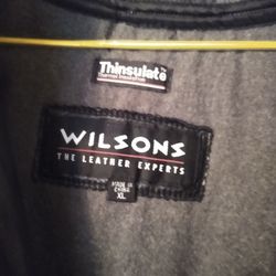 Wilson Black Leather Jacket