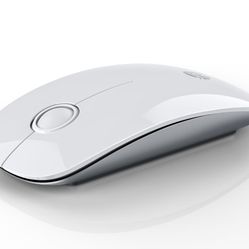 Bluetooth Wireless Mouse - (BT5.1+USB) Slim Dual Mode