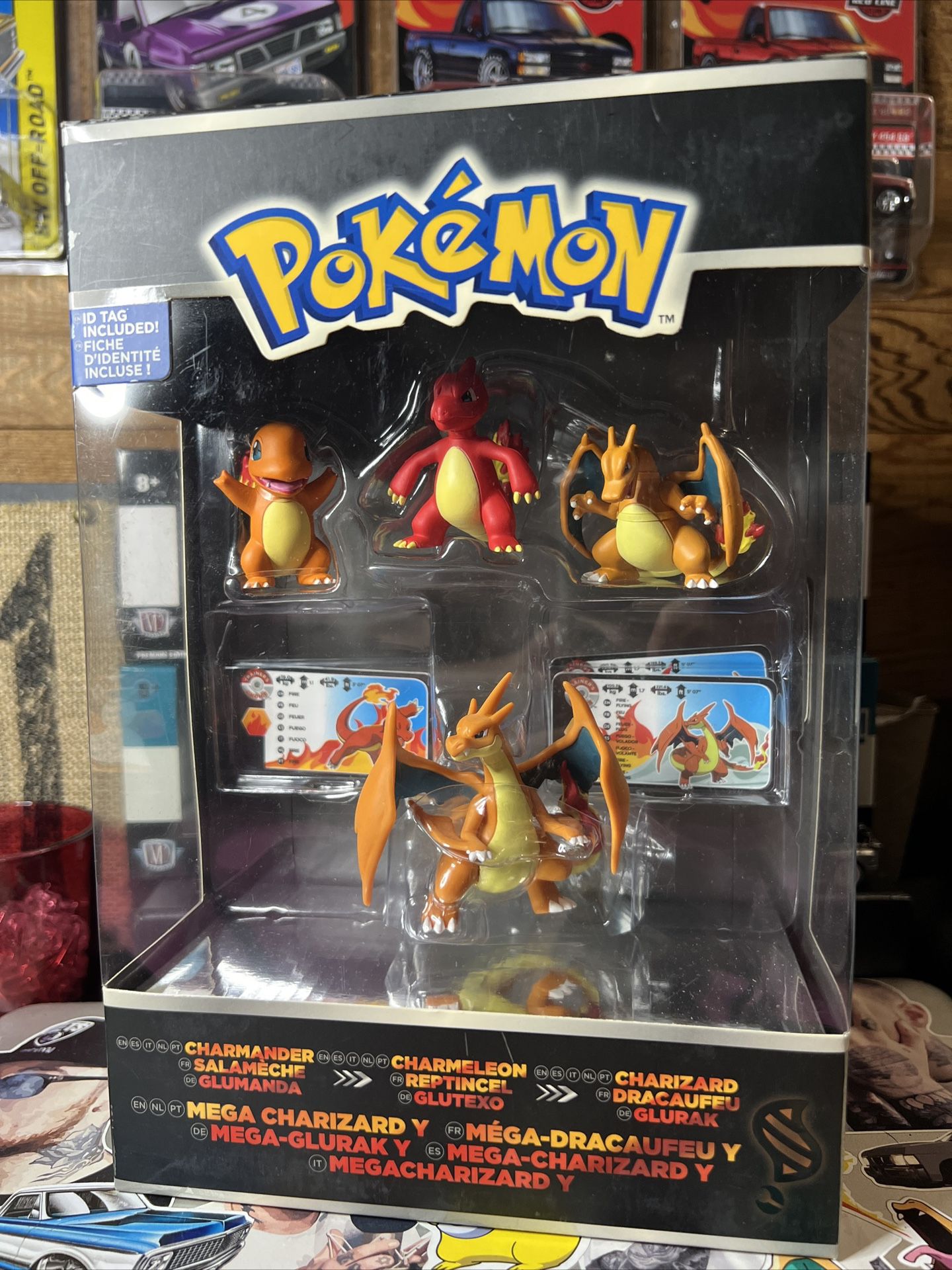 Pokemon Mega Charizard X Exclusive Figure 3-Pack Set Charmander