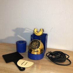 HAKKO Iron Holder with Tip Cleaner, Heat Resistant Pad, Tips Holder 