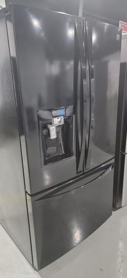 Kenmore 3 Door Black Fridge

