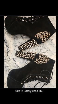 Spiky Heels, Size 8